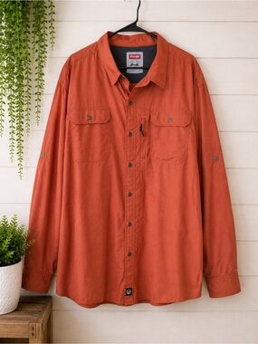 Wrangler Outdoor Series Men’s XXL Rust Colored